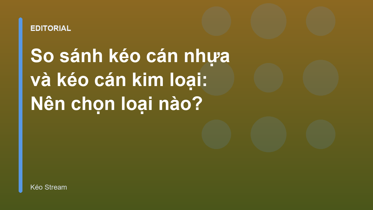 So sánh kéo cán nhựa và kéo cán kim loại